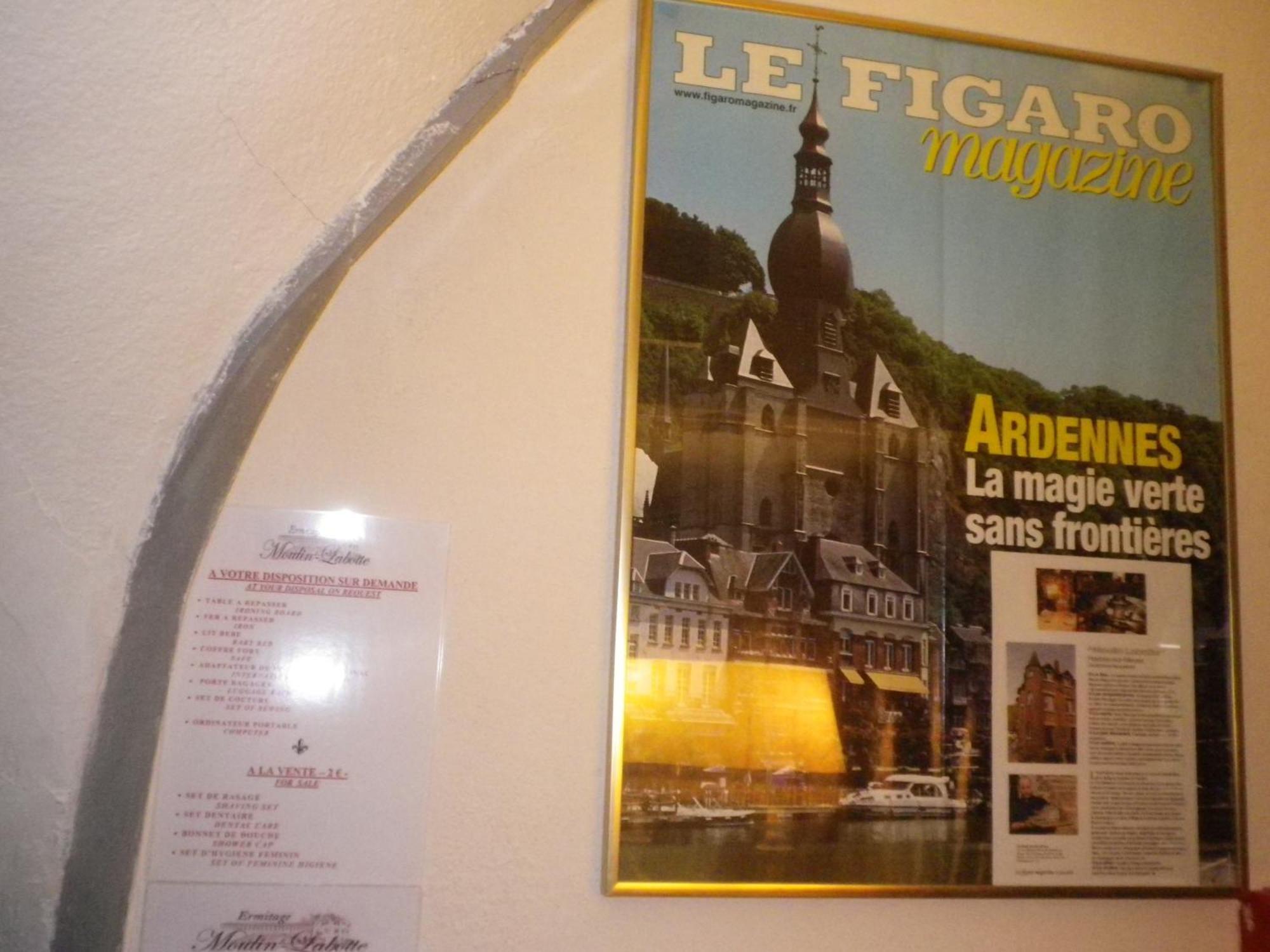 Hotel Ermitage Du Moulin Labotte Haybes Exteriör bild